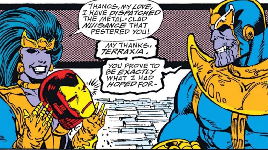 iron man guantelete del infinito