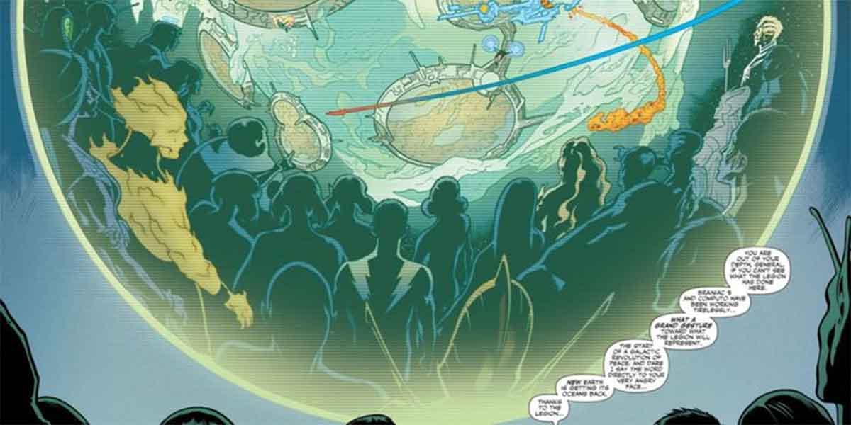 dc comics revela que salvar la tierra significa iniciar una guerra en el universo