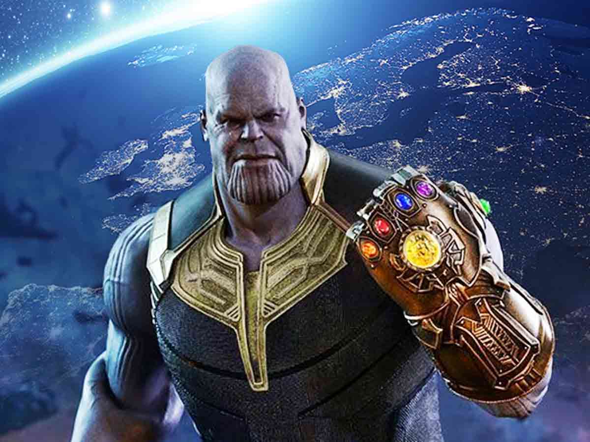 thanos demuestra que los humanos están matando la tierra