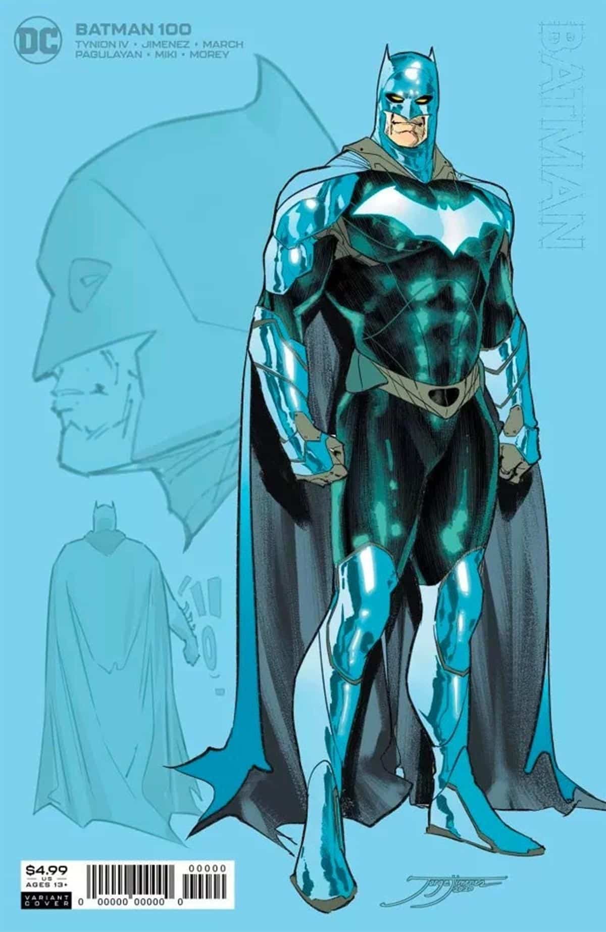 dc comics explica el futurista nuevo traje de batman