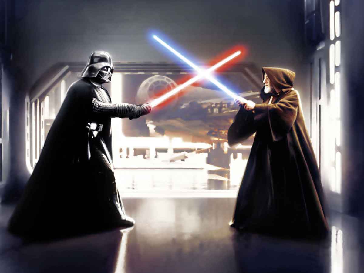 que darth vader matara a kenobi no era el plan original de george lucas