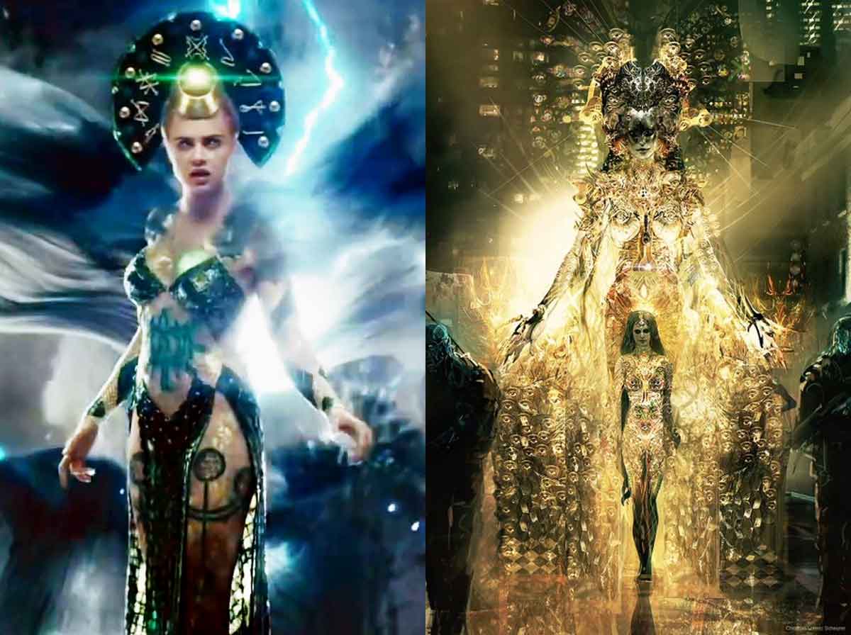 así de espectacular iba a ser enchantress en escuadrón suicida (2016)