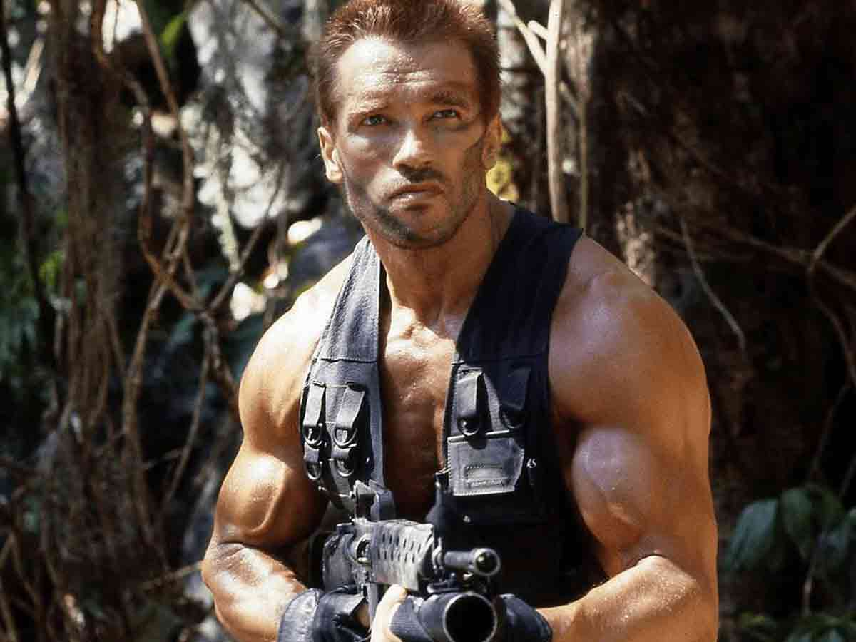 arnold schwarzenegger revela el pasado de "dutch" de la película depredador (1987)