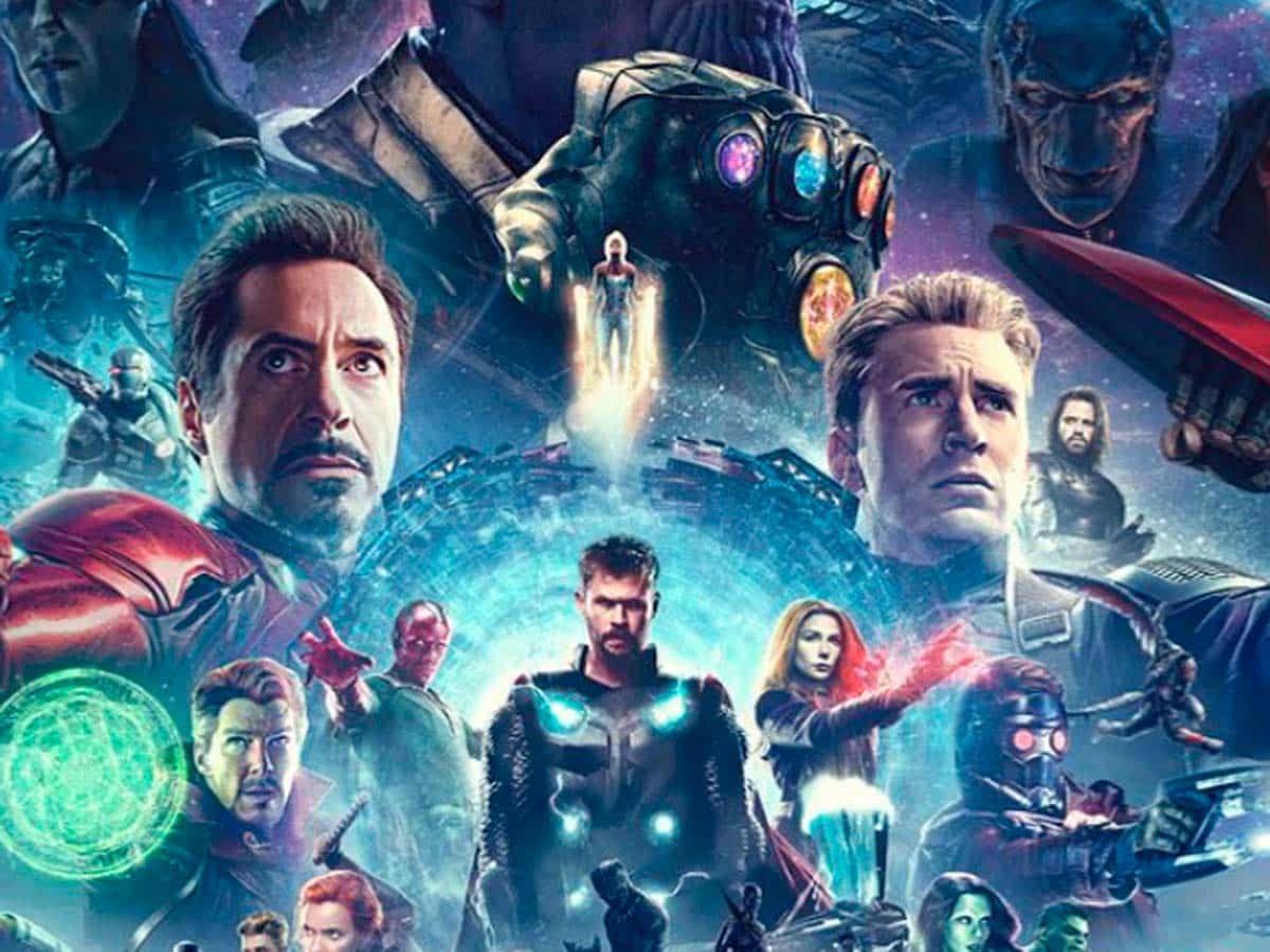 los vengadores: impresionante fan poster de la saga del infinito
