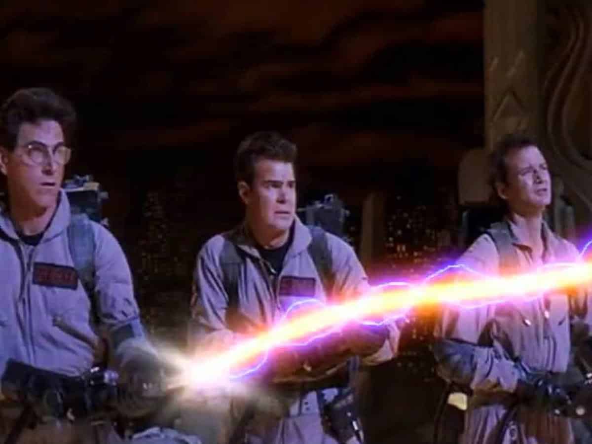 espectacular vídeo de cazafantasmas (1984) sin efectos especiales