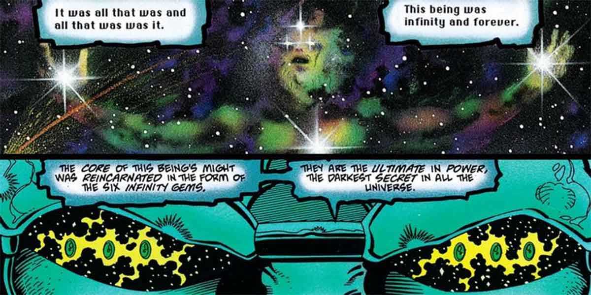 ¿quién creó las gemas del infinito del universo marvel?
