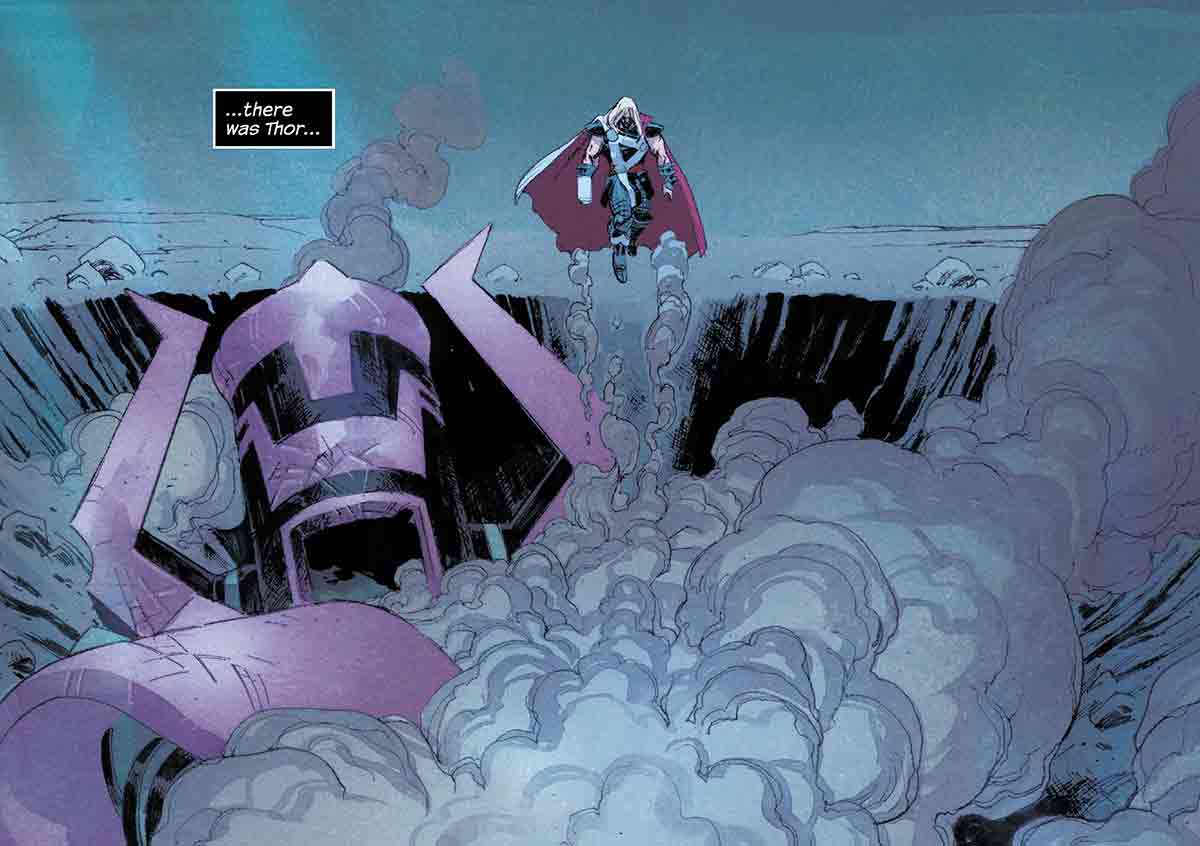 thor vs galactus
