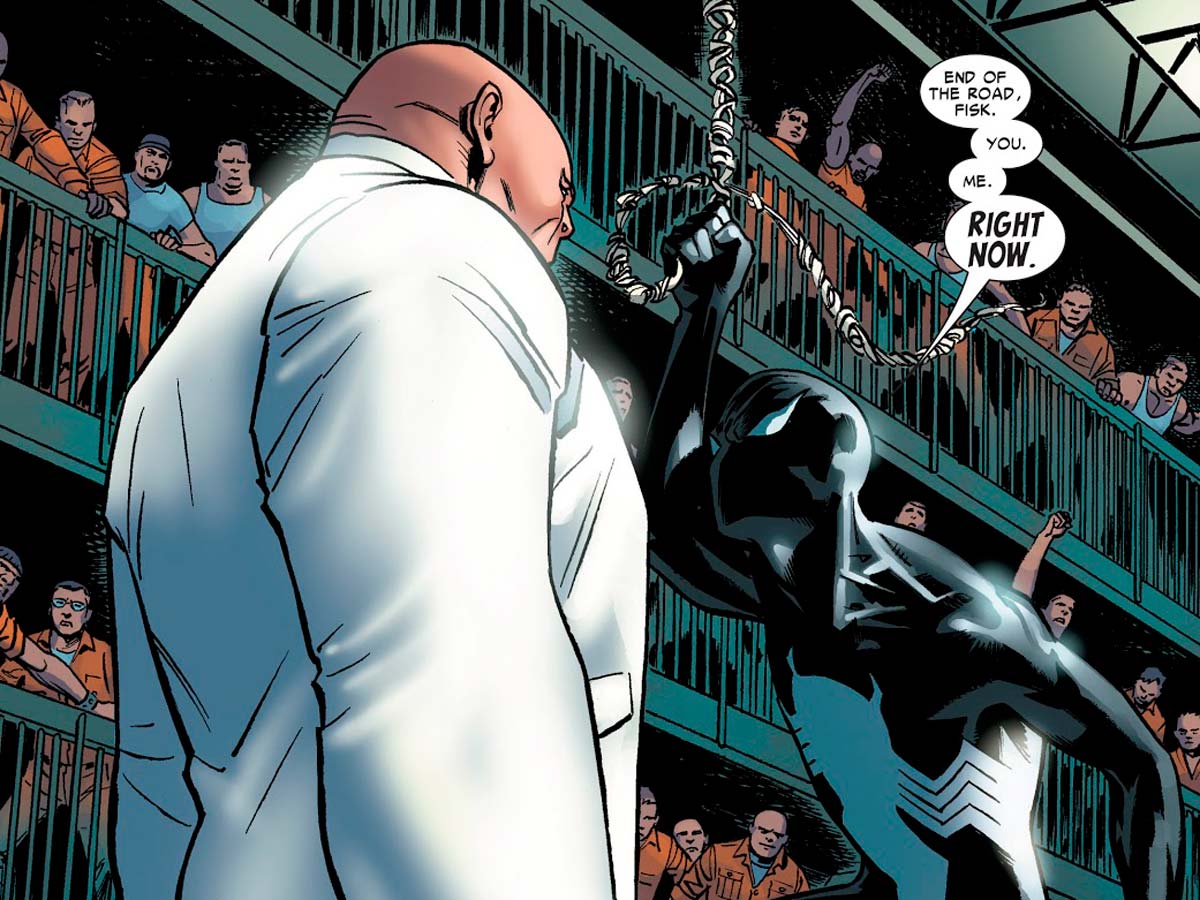 en spider-man back in black, los fans descubren la verdadera razón por la que spider-man mató a wilson fisk más conocido como kingpin