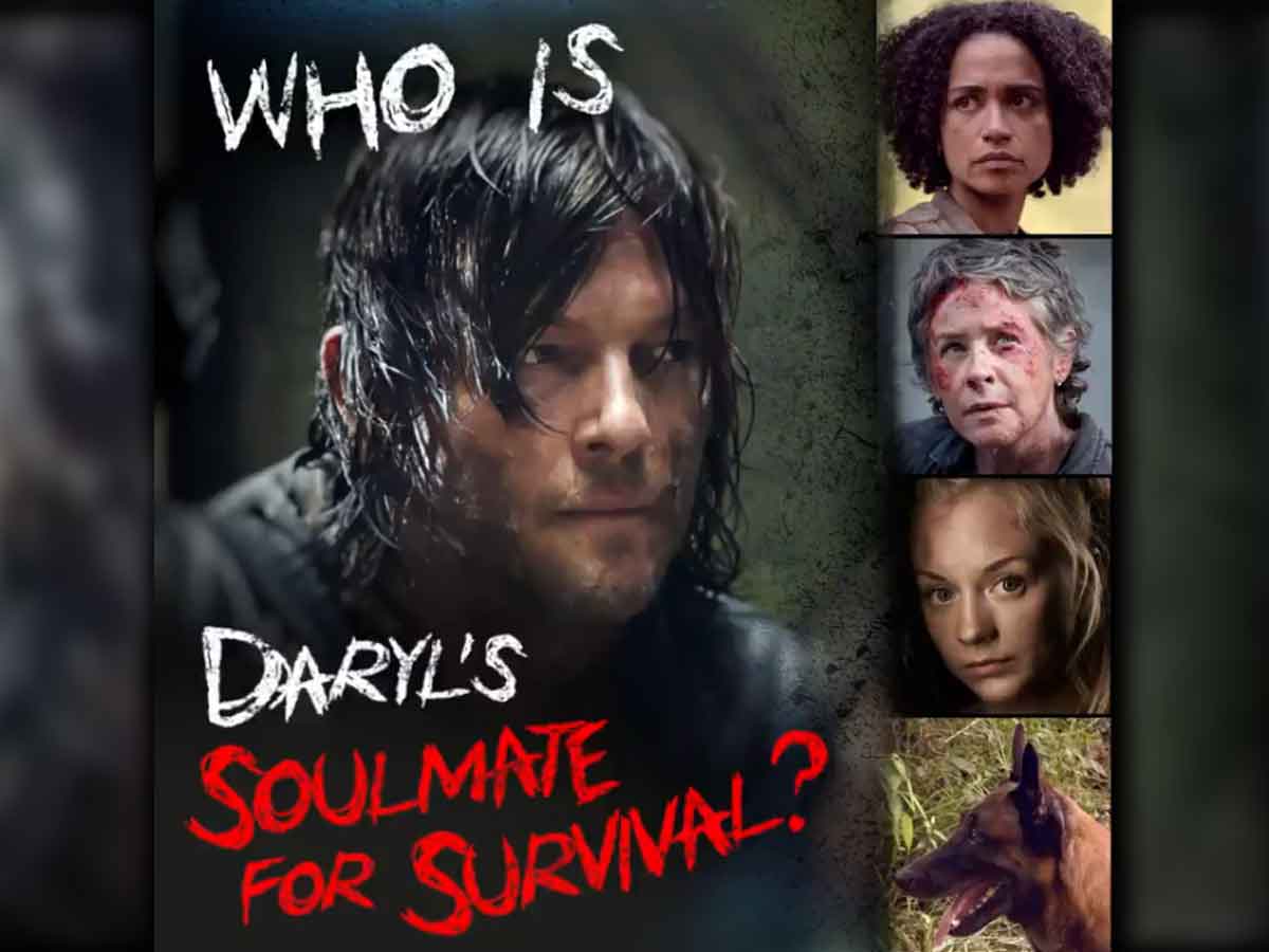 the walking dead desata un debate sobre el alma gemela de daryl dixon