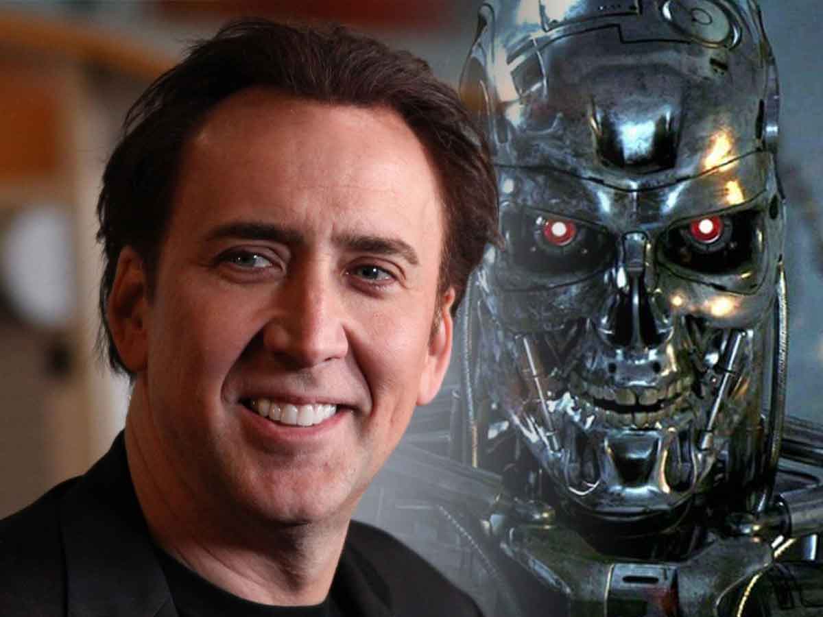 espectacular fan art de nicolas cage como terminator