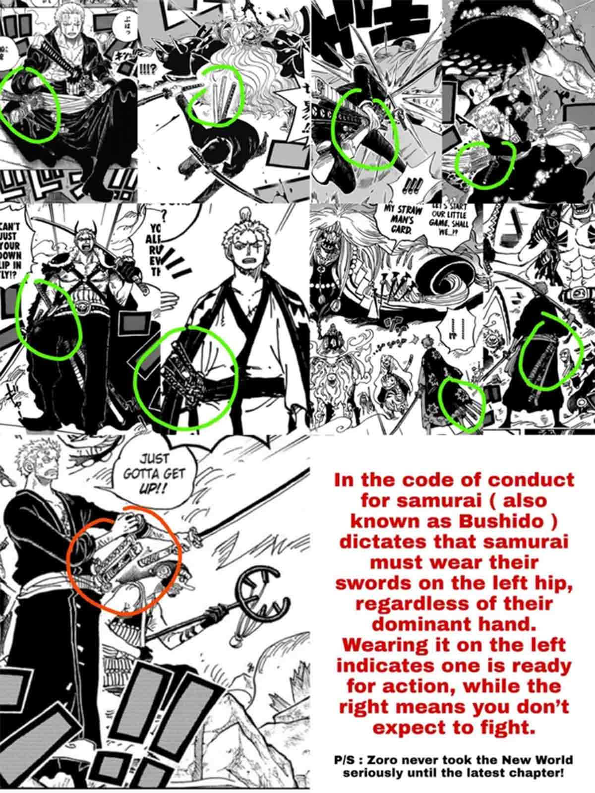 teoría one piece: roronoa zoro esconde su verdadero poder