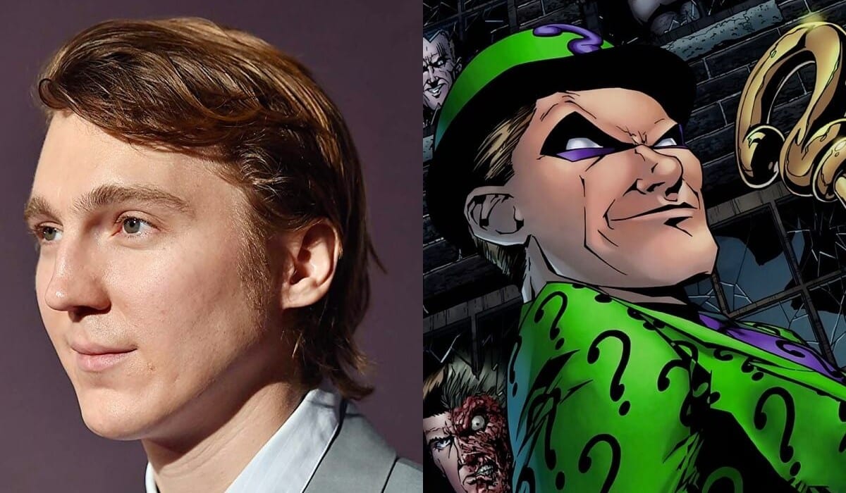 the batman: un video muestra la verdadera voz de el acertijo