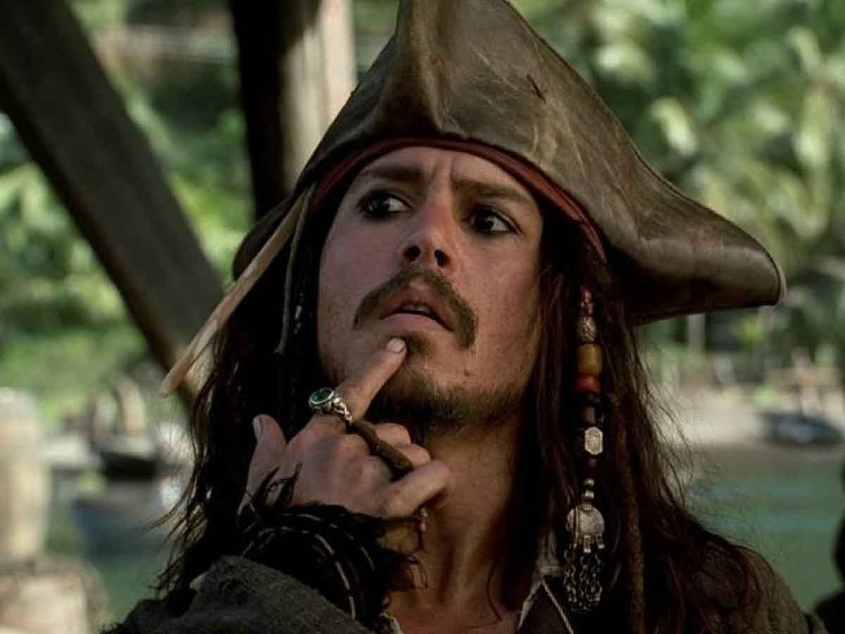johnny depp como jack sparrow