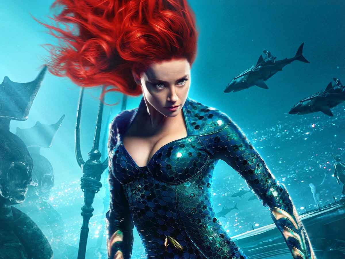 amber heard que estará en aquaman 2 interpretando a mera