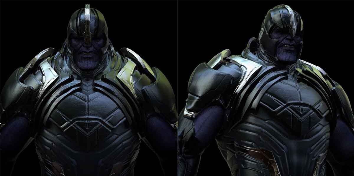 vengadores: endgame muestra las primeras versiones de thanos