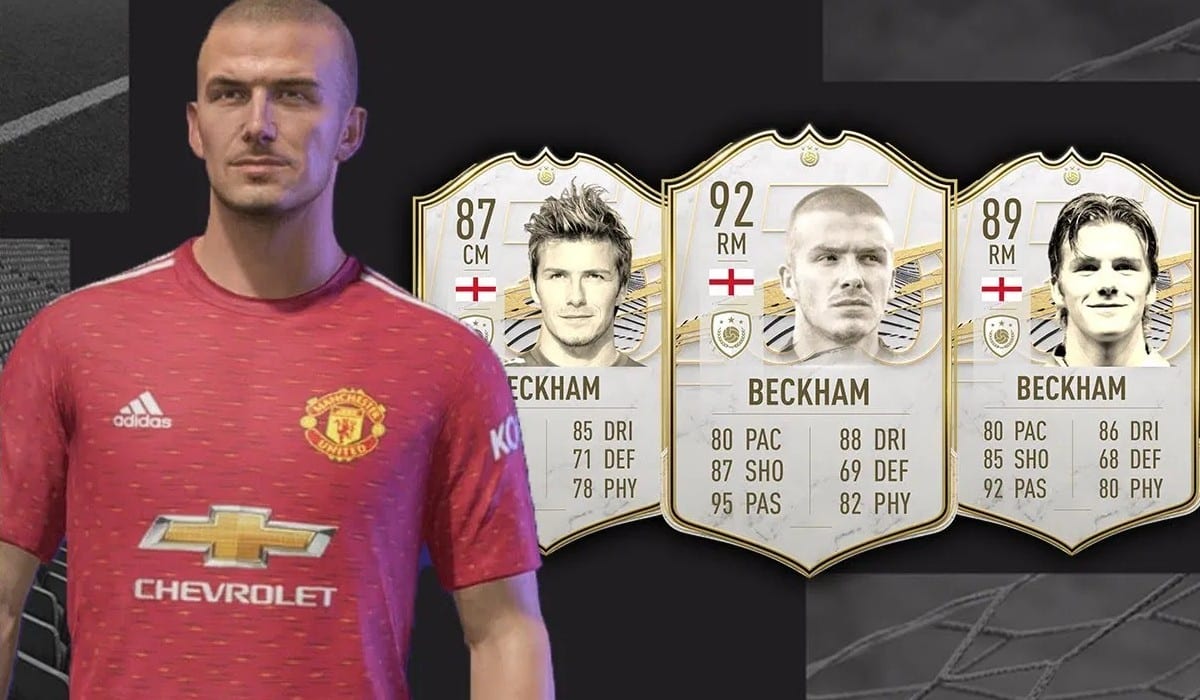 la filtración de unos pantallazos revela que david beckham saldrá en fifa 21