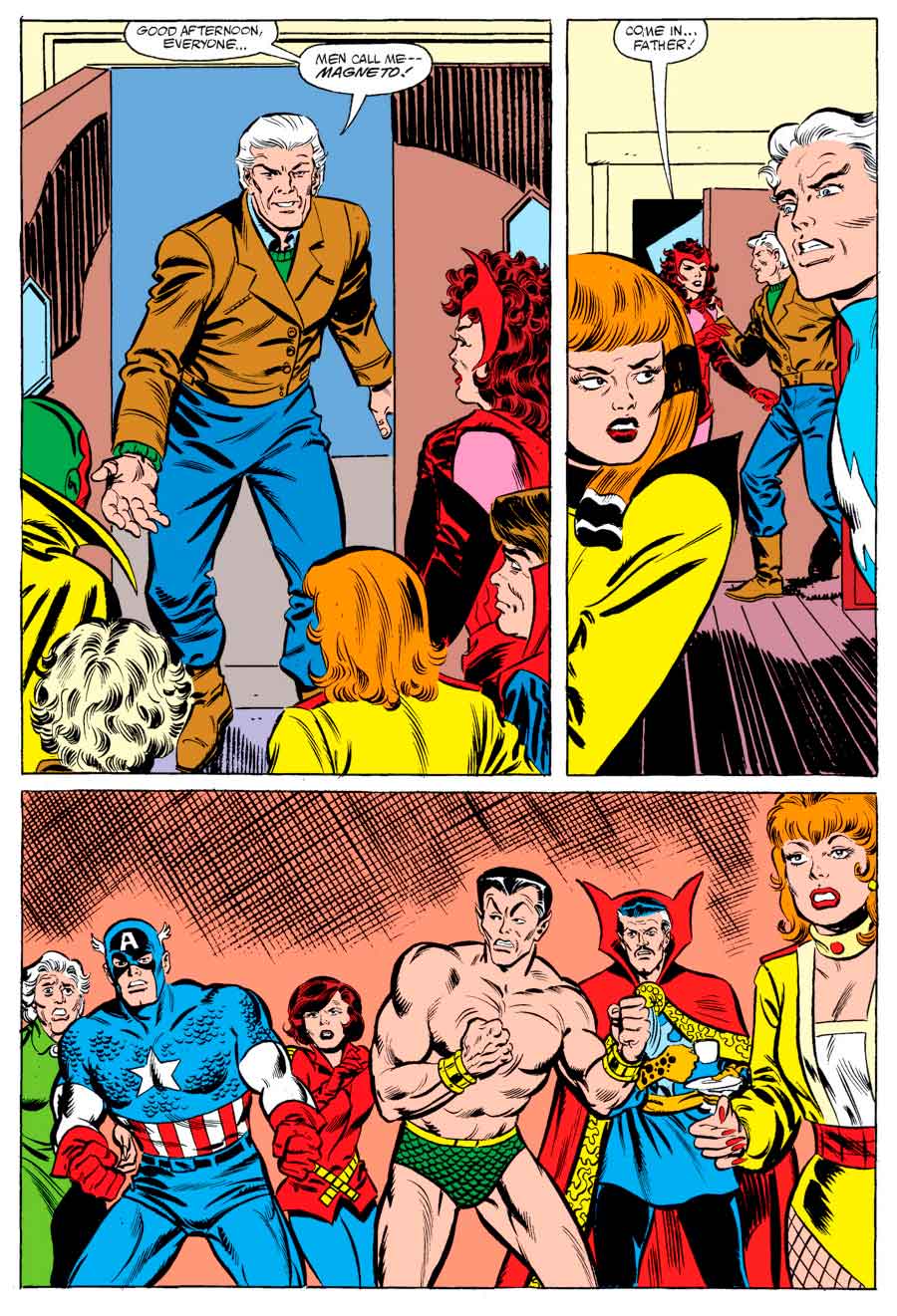 bruja escarlata y vision