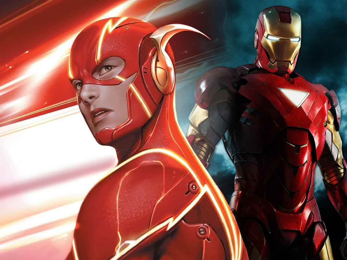 flash copia a iron man de marvel studios