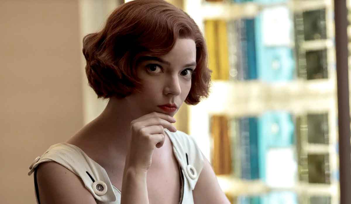 anya taylor-joy en gambito de dama - serie de netflix
