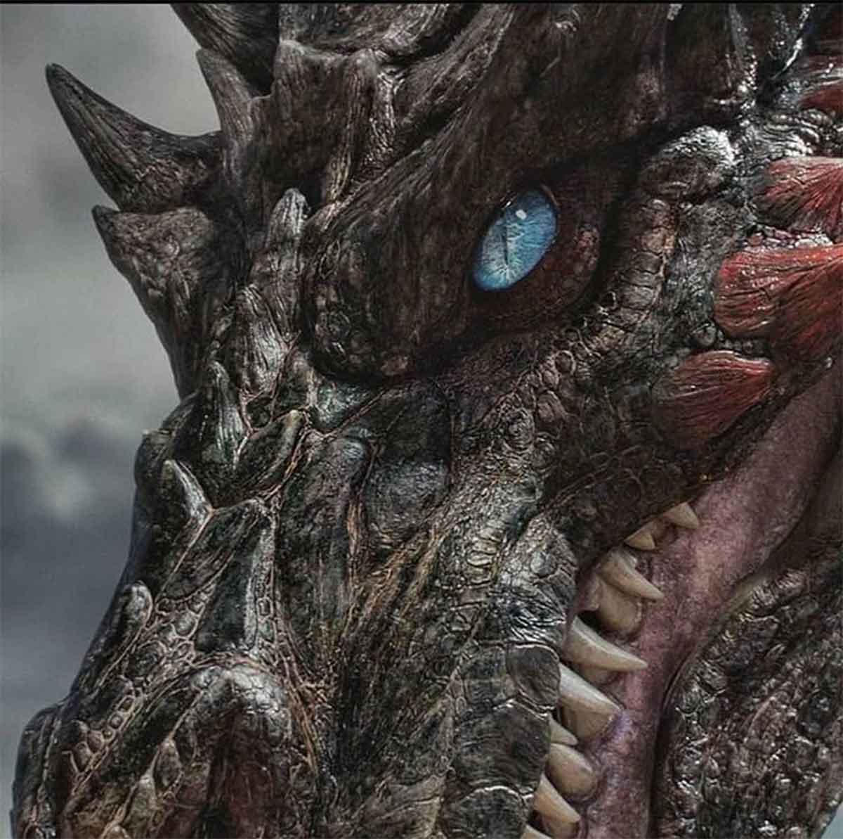 primera imagen del impactante dragón de la precuela de juego de tronos