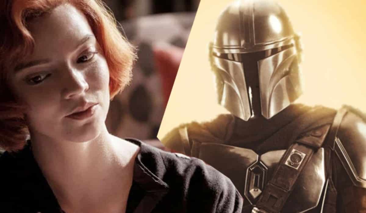 the mandalorian y gambito de dama son las series más vistas