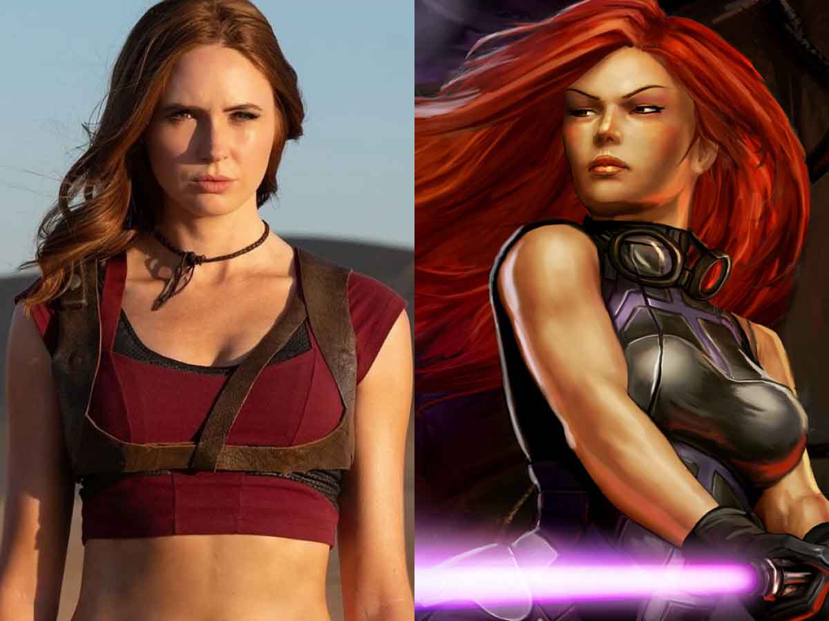 karen gillan podría fichar por star wars para un personaje espectacular