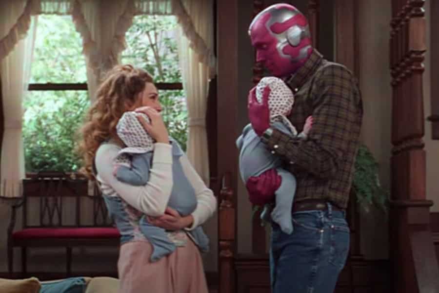 ¿qué pasará con los mellizos de la bruja escarlata y visión?