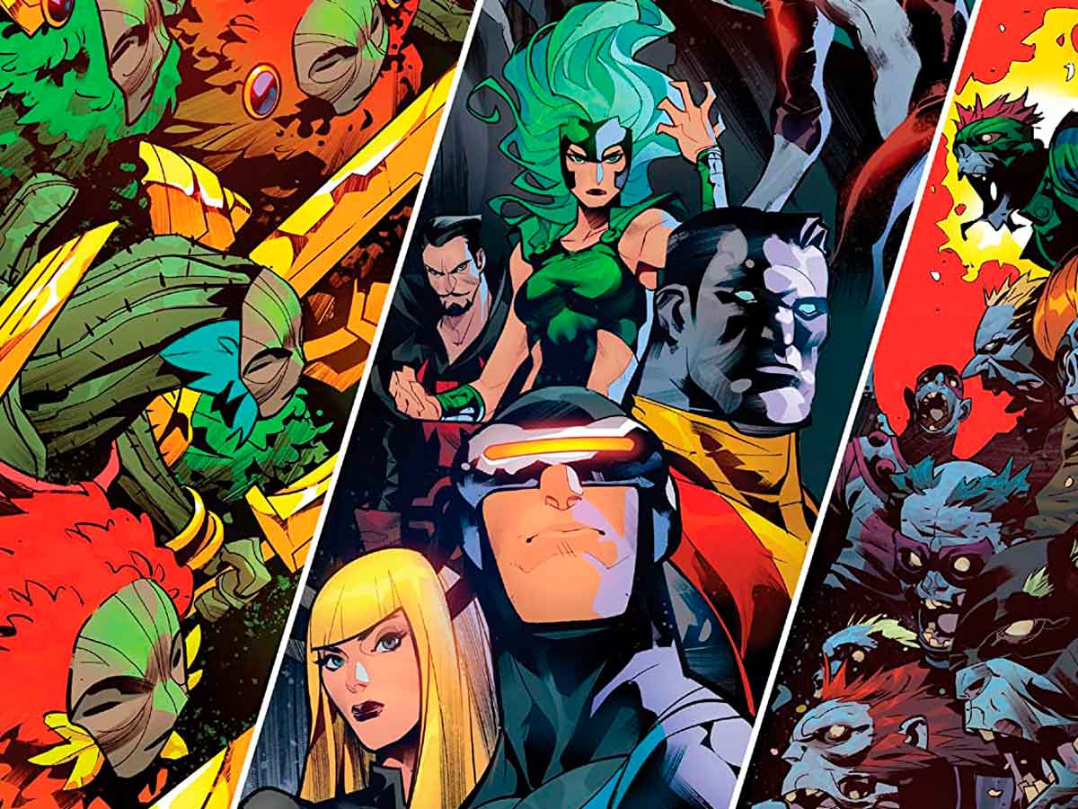 patrulla x. imperio. mutantes contra plantas.