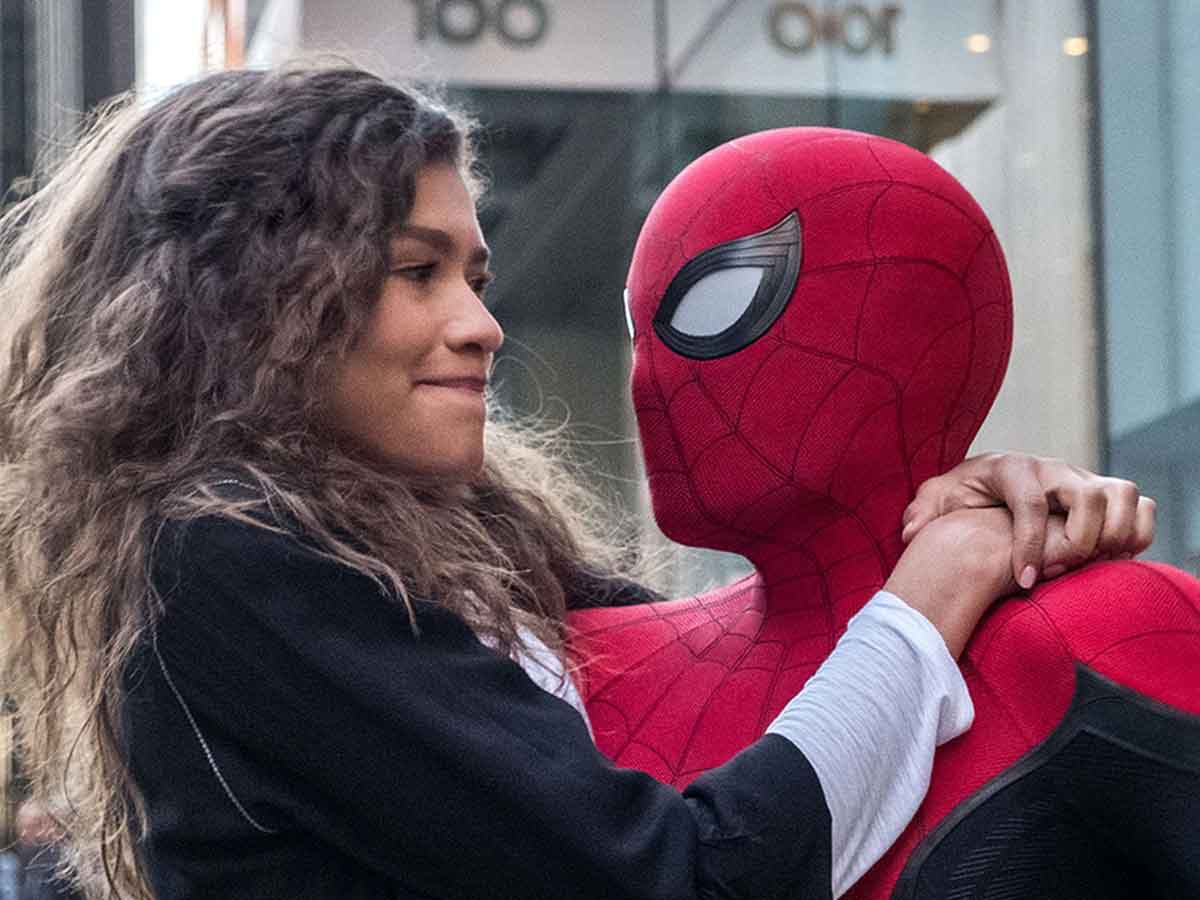 zendaya "huye de los extraterrestres" en spider-man 3