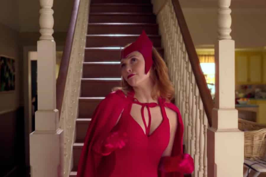 wandavision: elizabeth olsen insistió por incluir el traje de bruja escarlata