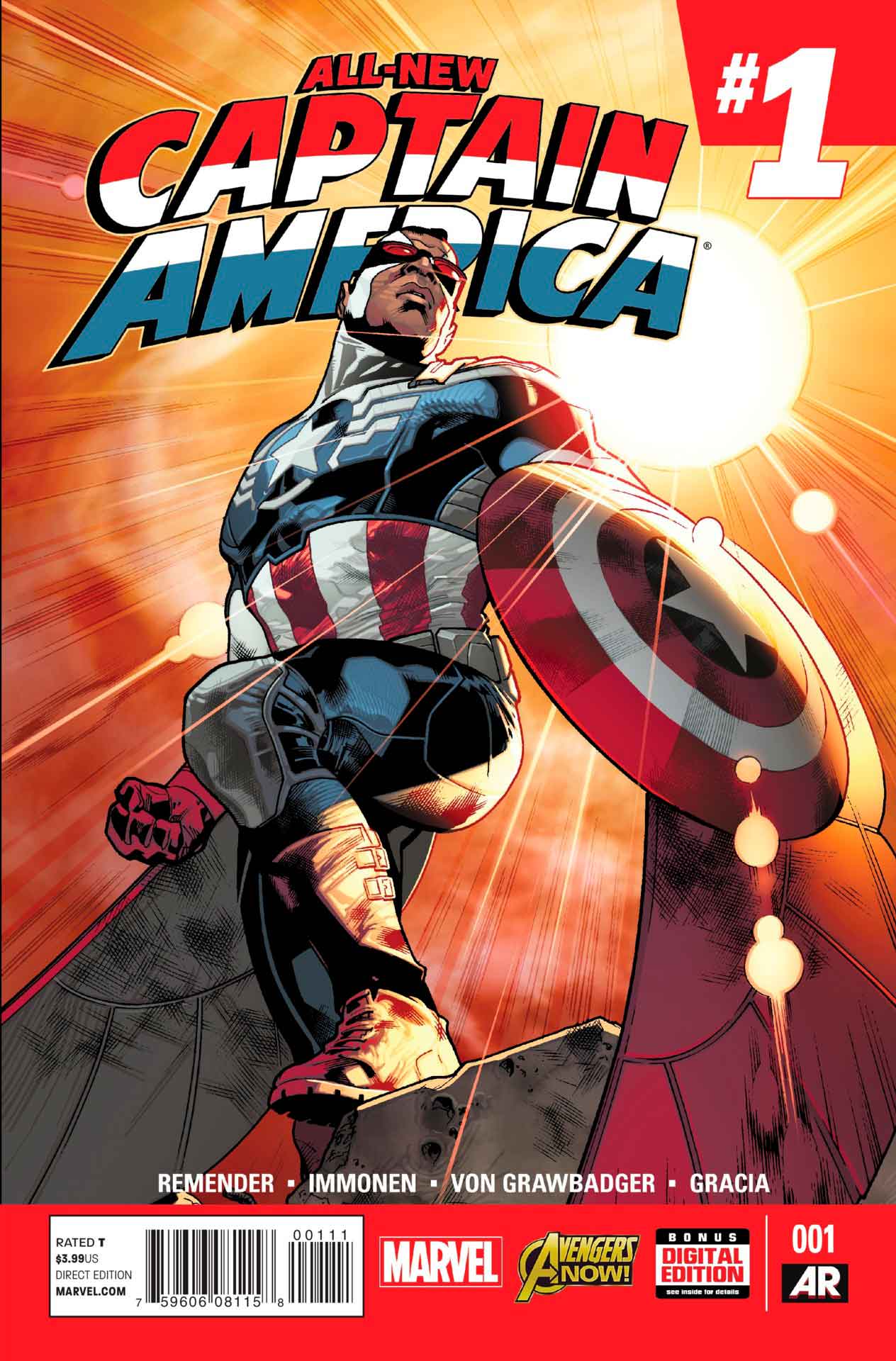 all new captain america vol 1. 1