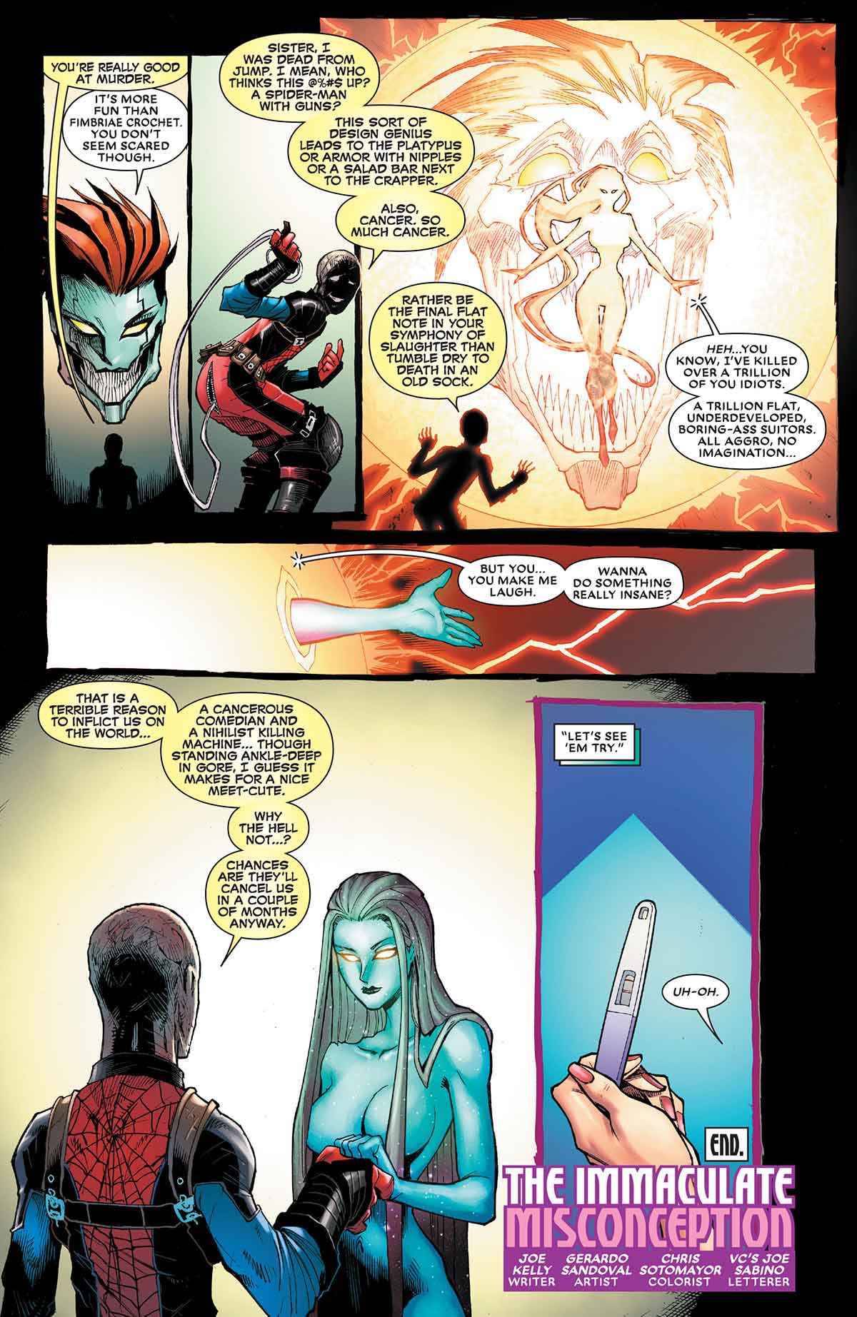 deadpool revela la verdadera y extraña conexión con spider-man