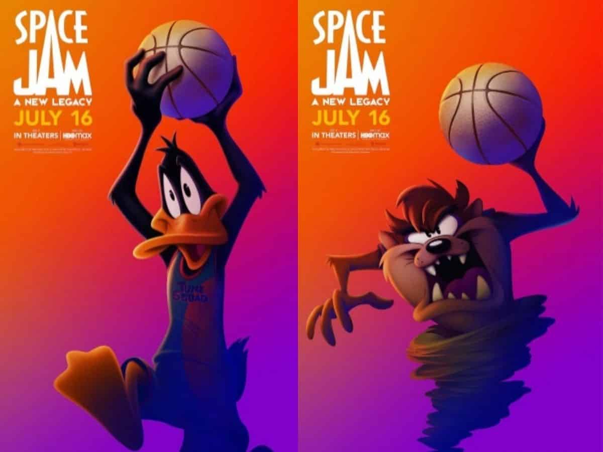 Space Jam: A new Legacy lanza sus nuevos carteles de promoción luca taz