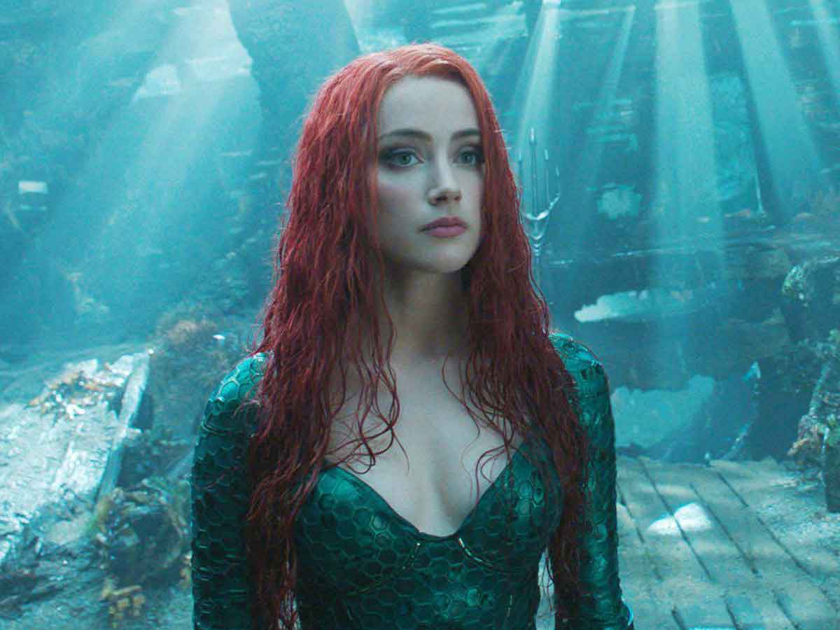 amber heard comienza su entrenamiento para ser a mera en aquaman 2