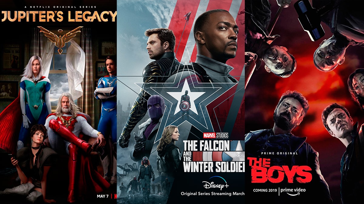 los superhéroes, el deseo de todas las plataformas de streaming