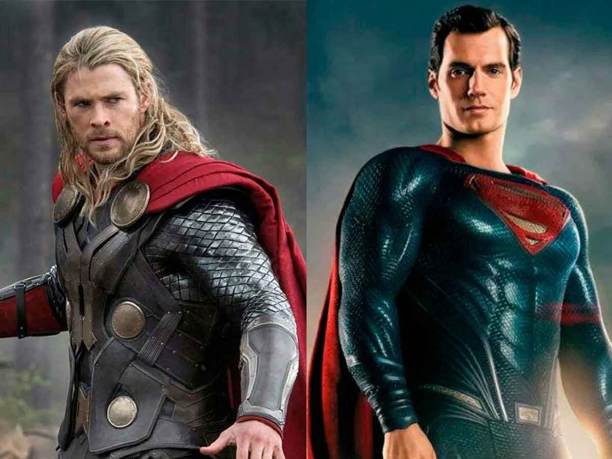 henry cavill y chris hemsworth pelean por el mismo papel