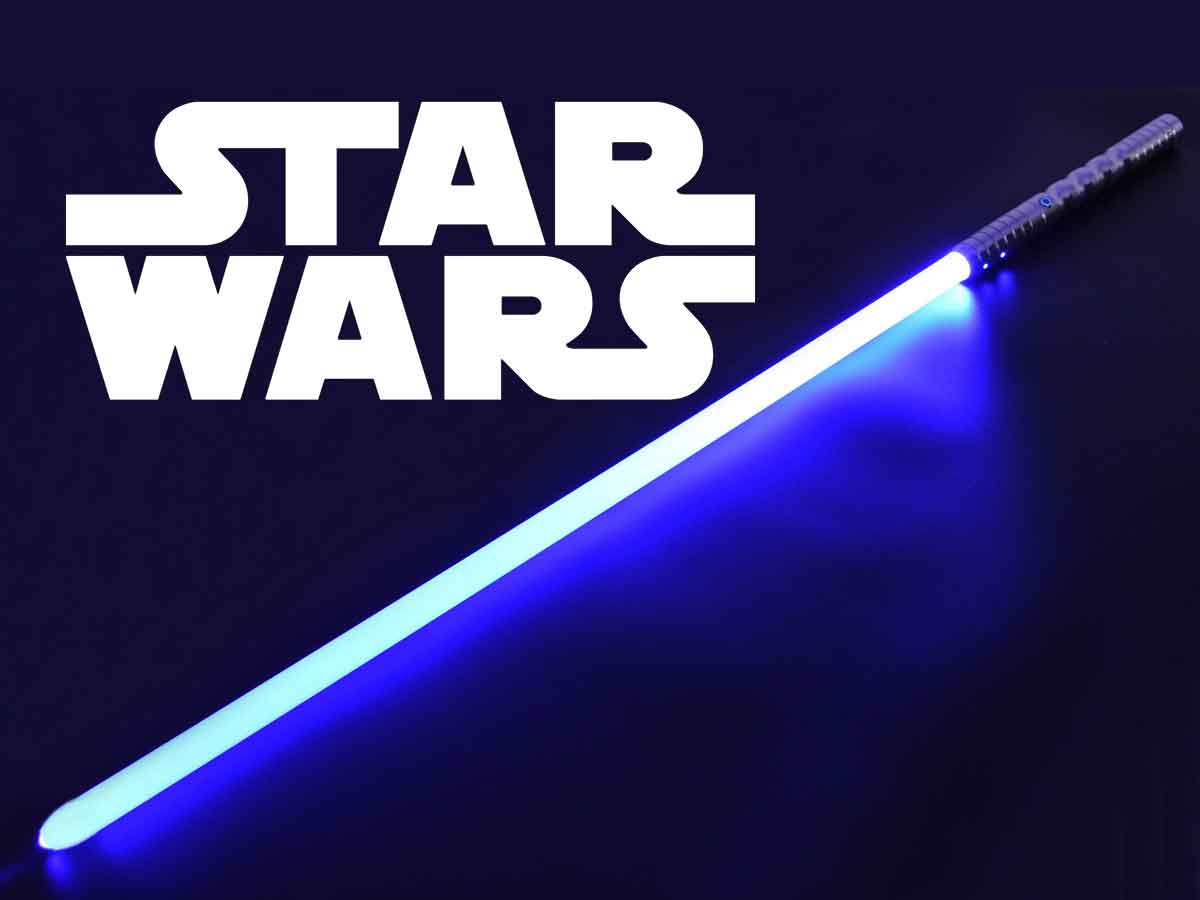 star wars revela la primera imagen de un sable láser real