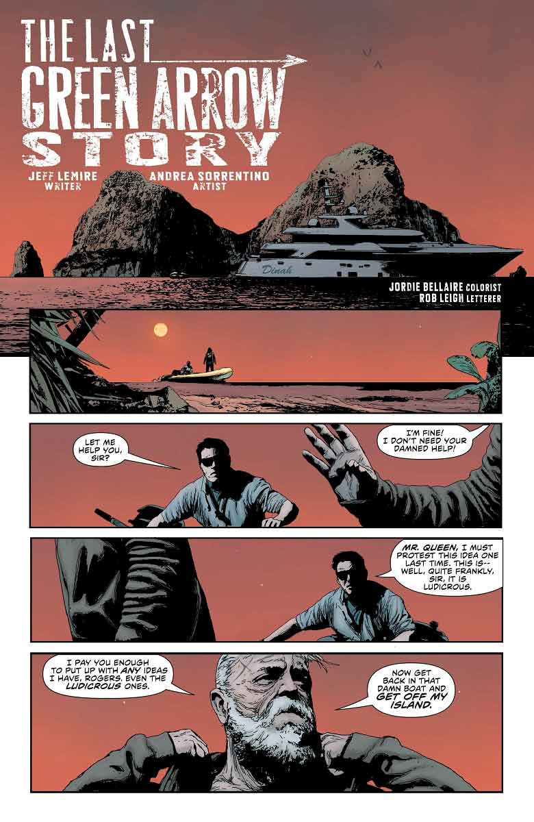 primeras imágenes del especial 80 aniversario green arrow