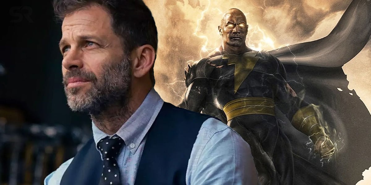 ¡insólito! esto dijo zack snyder sobre el black adam de dwayne johnson