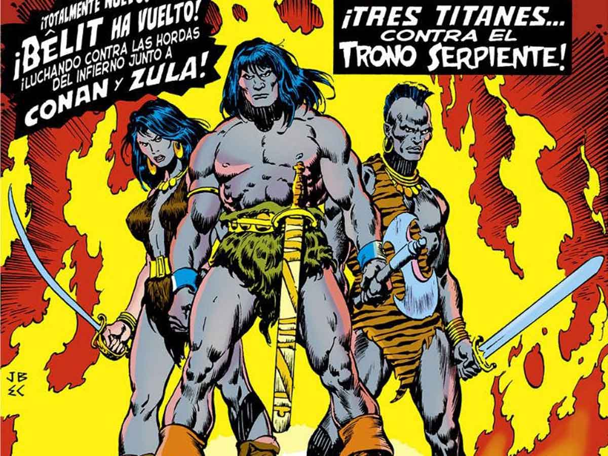 marvel omnibus. conan el bárbaro: la etapa marvel original 4