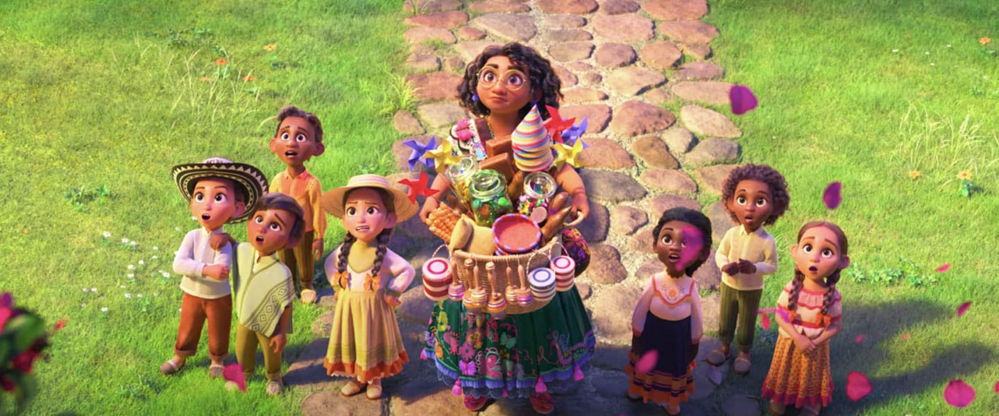 curiosidades y detalles del primer tráiler de encanto, de disney