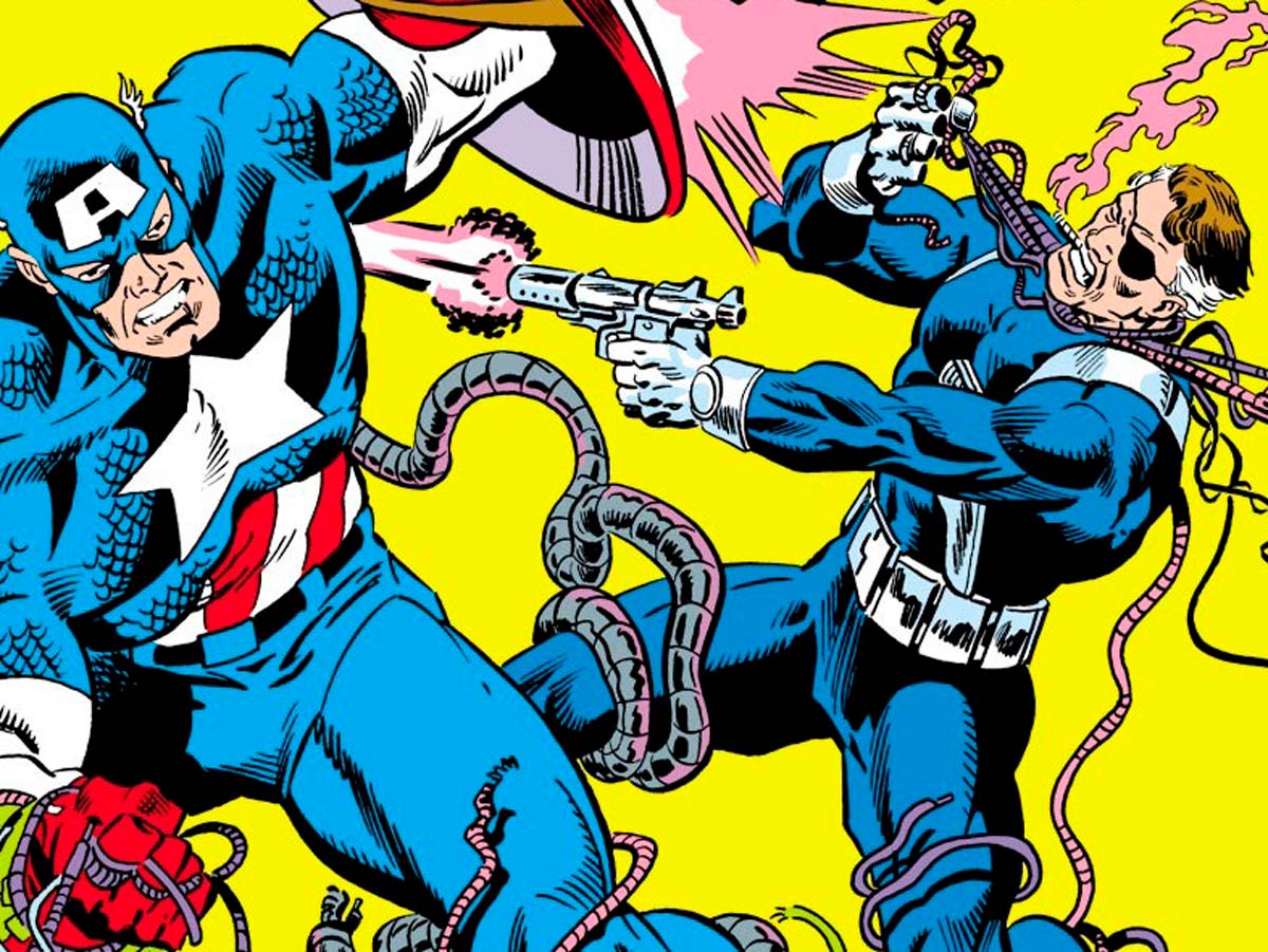 marvel héroes. capitán américa de mark gruenwald 3