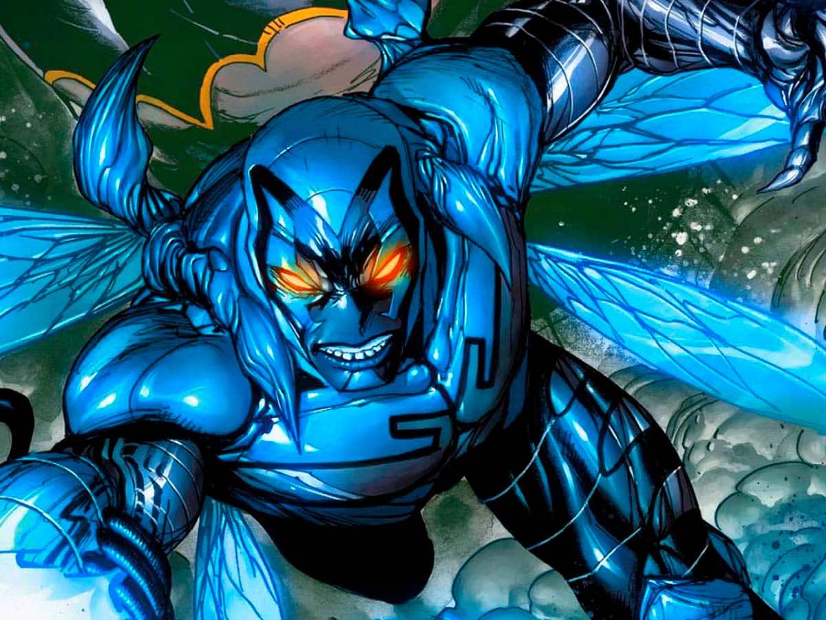 dc fandome: este será el aspecto de blue beetle en su película