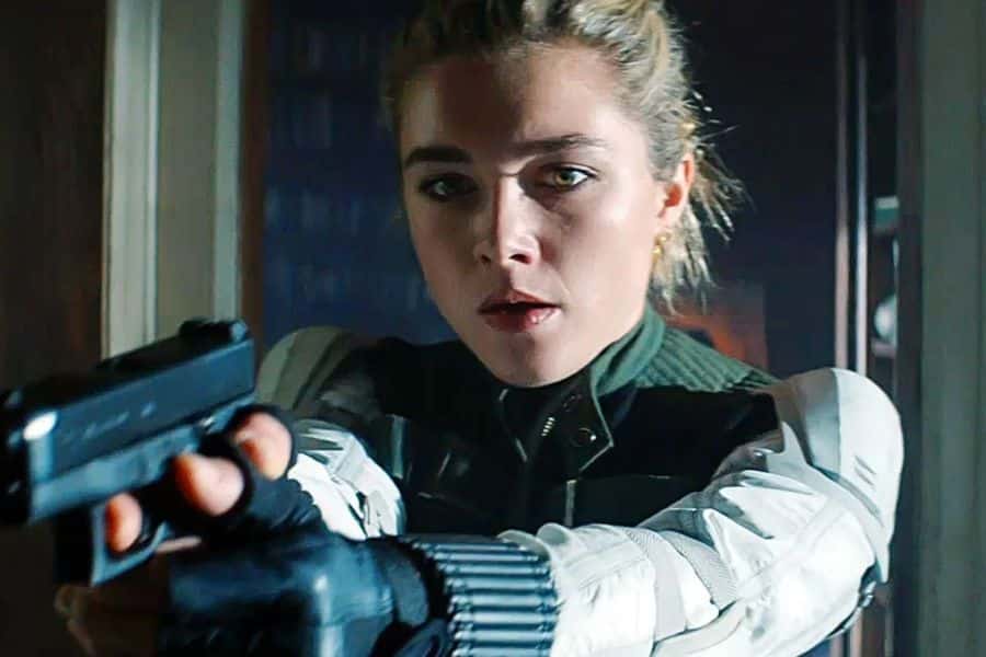 florence pugh como yelena belova en black widow de marvel studios