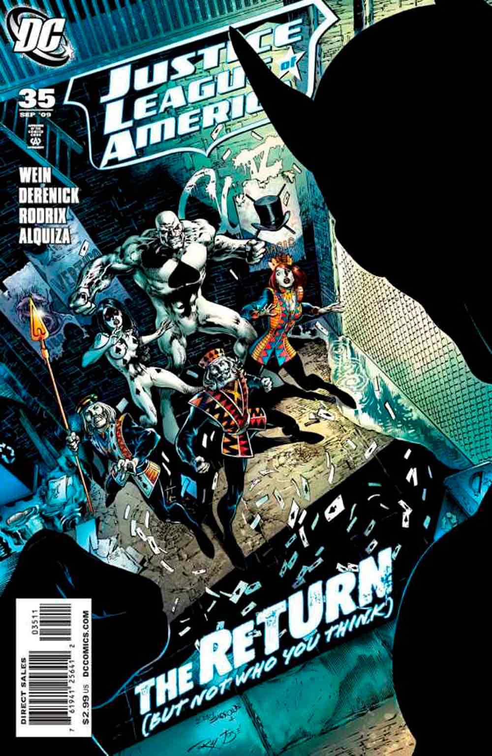 liga de la justicia de américa vol. 2 # 35