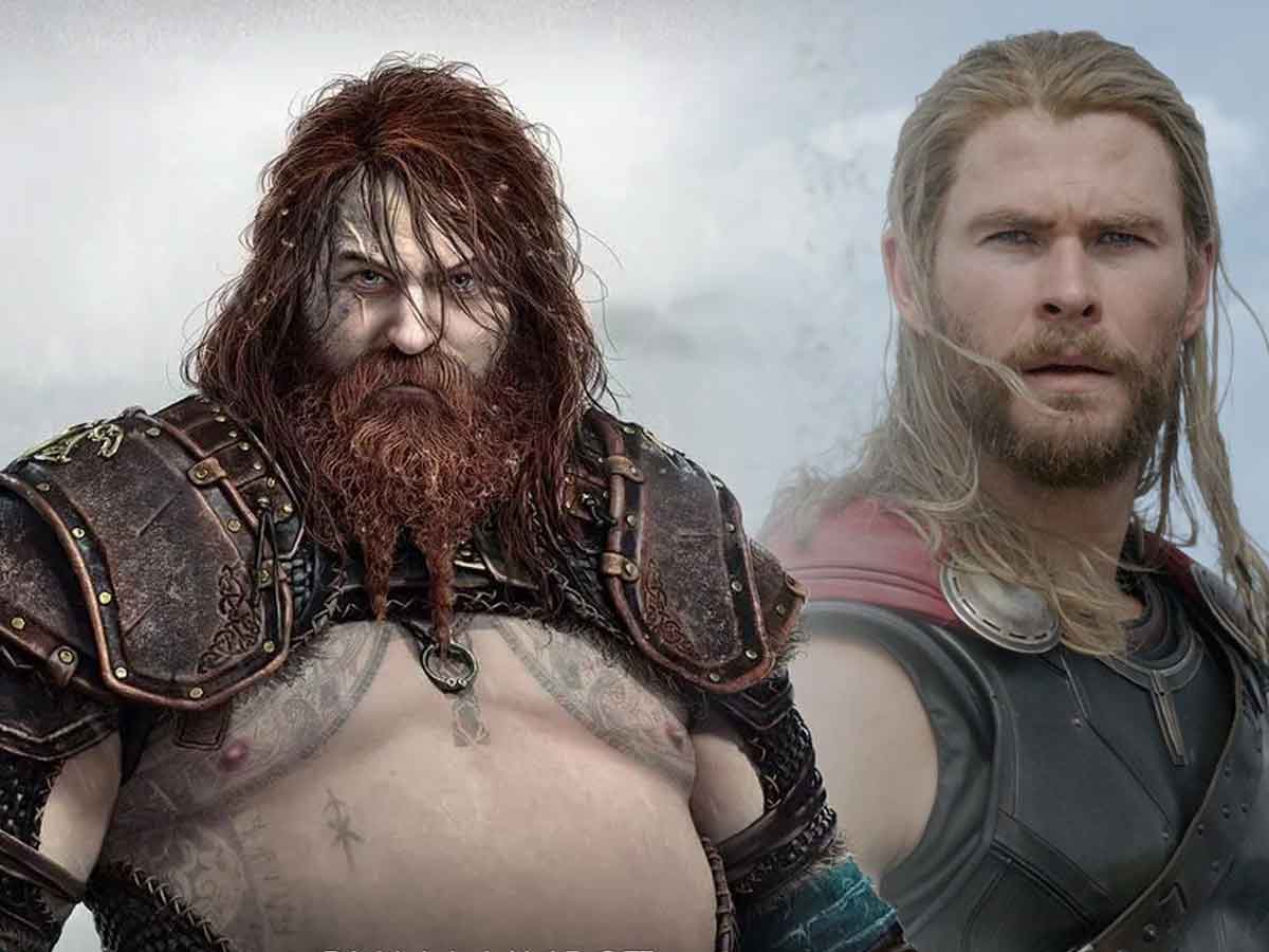 motivo por el que thor de god of war es diferente al de marvel studios