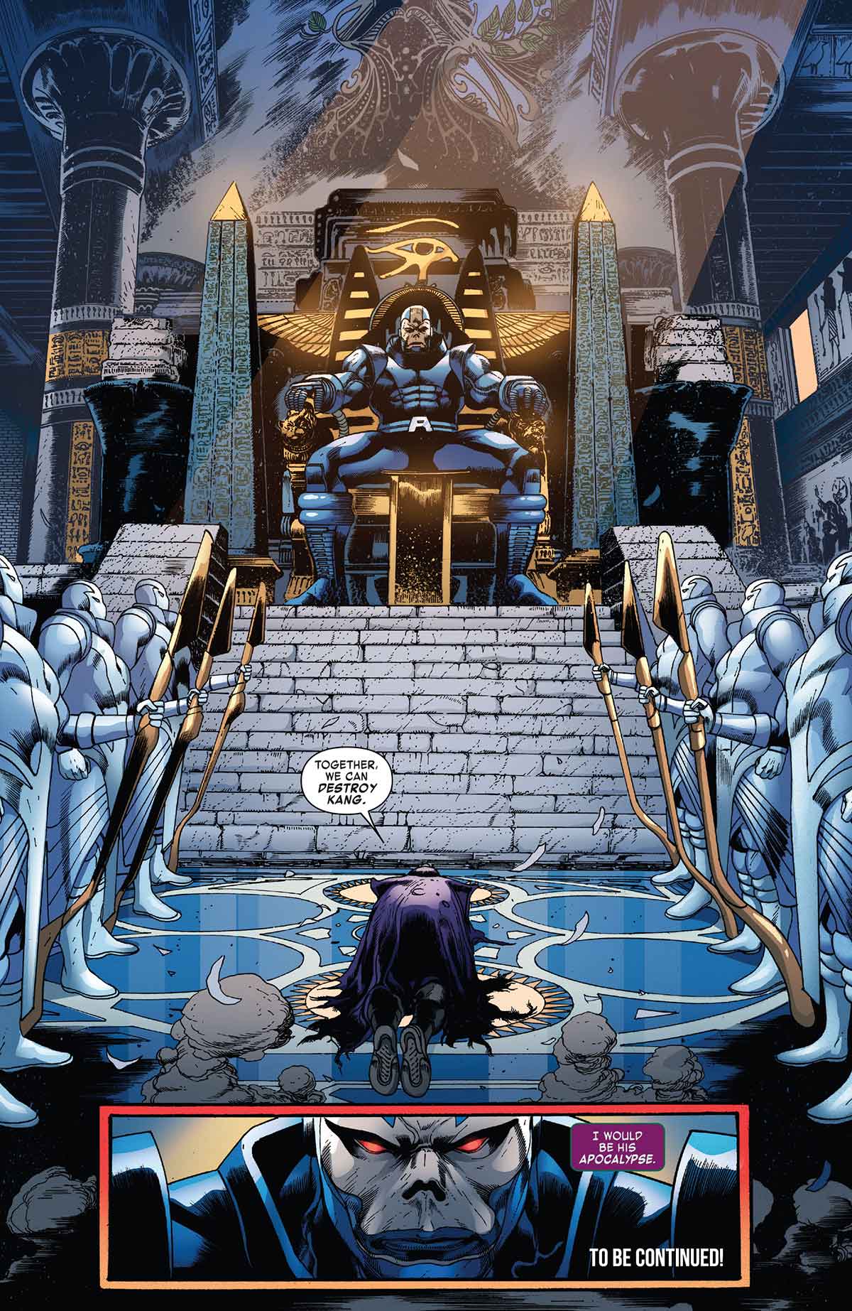 kang y apocalipsis se une para salvar el futuro de marvel