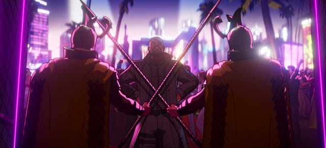 nick furia vs guardias asgardianos