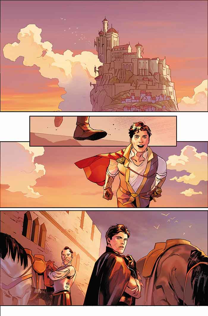 espadas, brujería y superhéroes en lo nuevo de dc comics