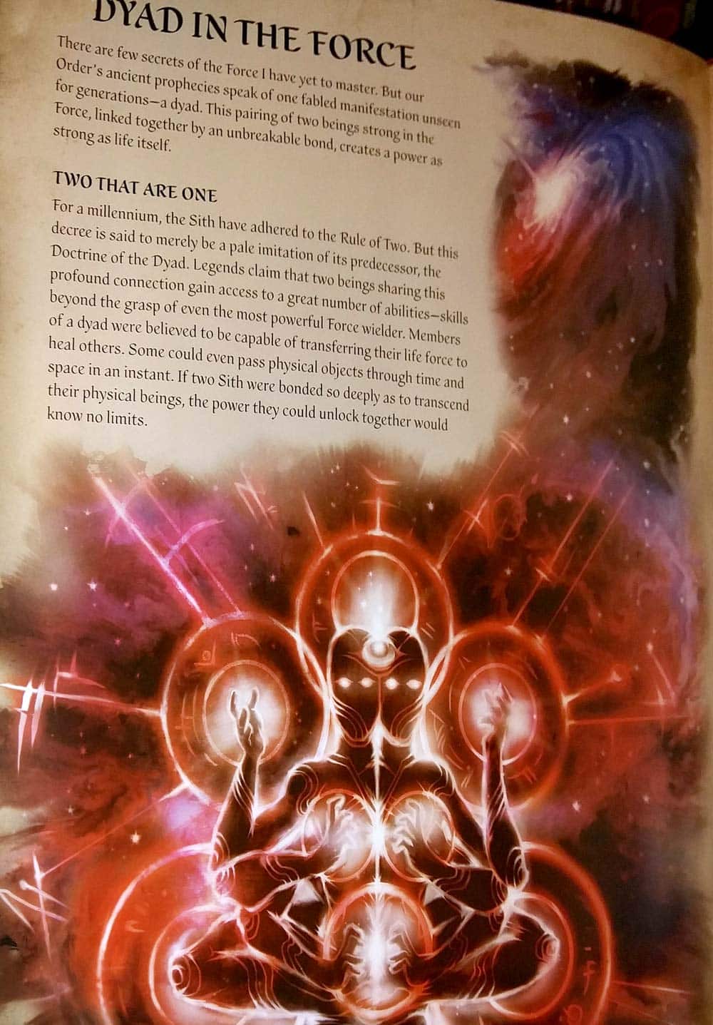 star wars explica oficialmente que es la diada de la fuerza vista en el ascenso de skywalker